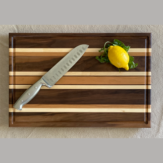 Cutting Board with Groove — Cedar Creek Gallery